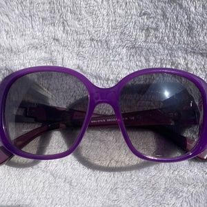 Marc by Marc Jacob’s - purple sunglasses - retro 2009